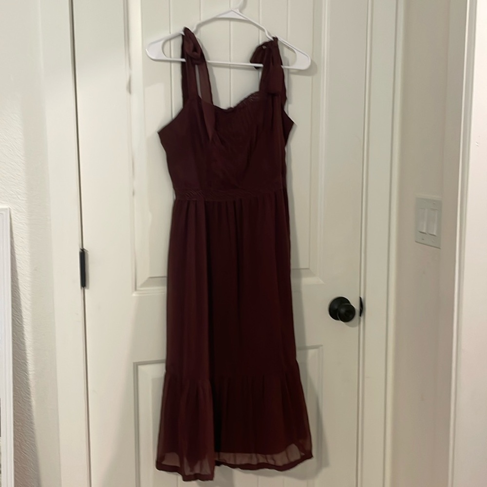 Abercrombie Tie Sleeve Dress Medium